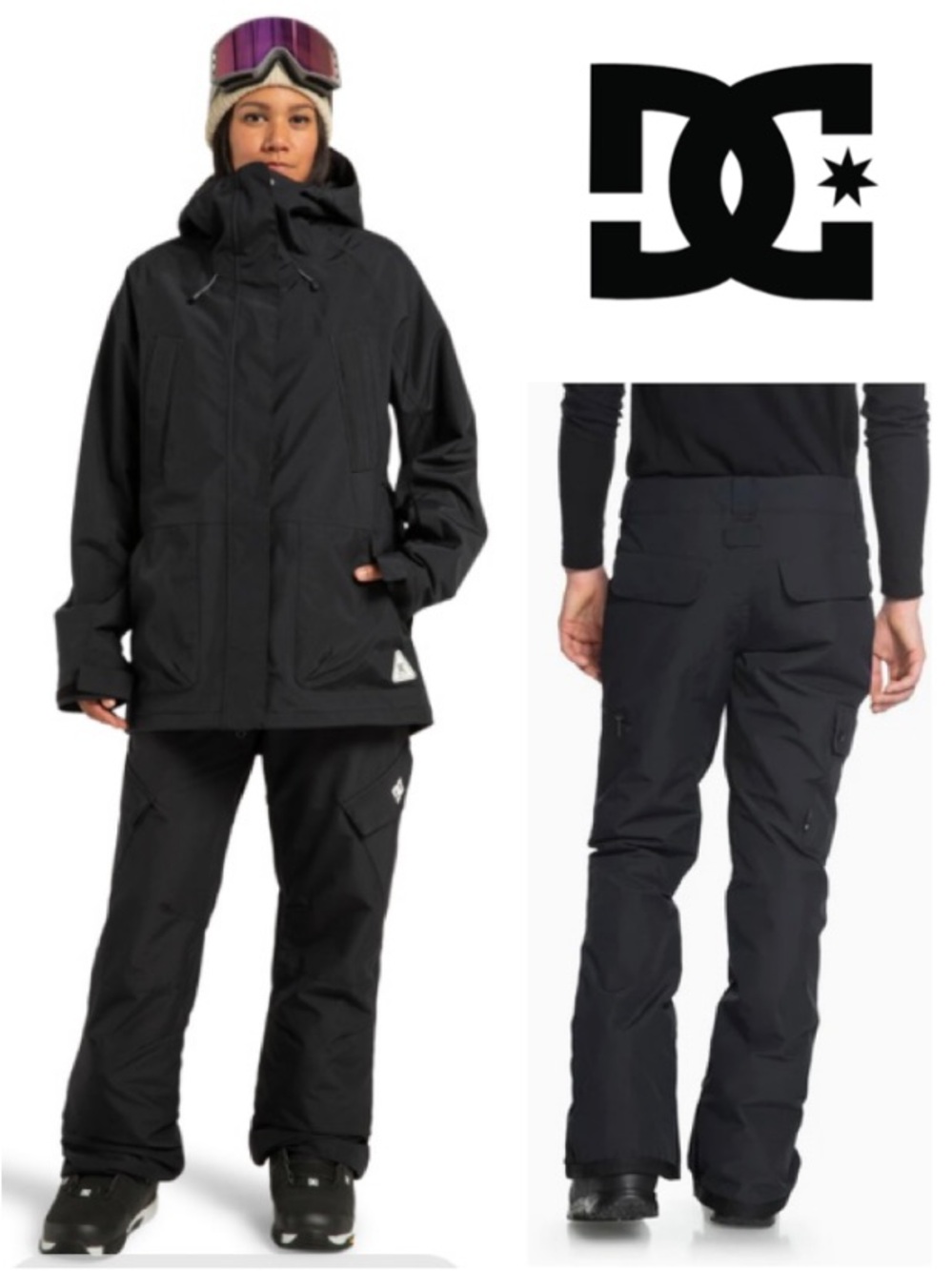 DC Recruit Women’s Pants in black (M)